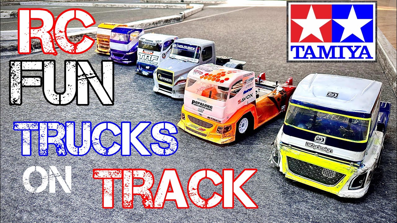 Tamiya truck racing is great for beginners and seasoned racers