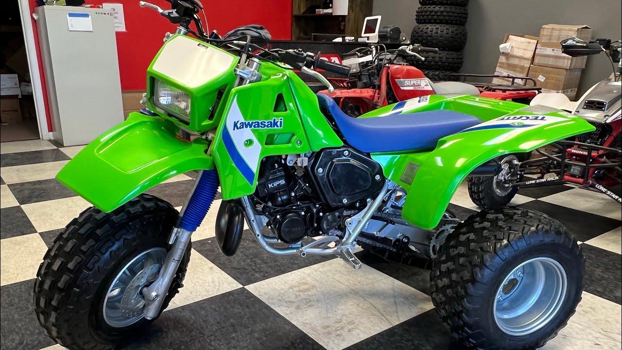 Ultra Rare 1987 Kawasaki Tecate 250 KXT250. Only 775 made.  Restored by D&A Restorations