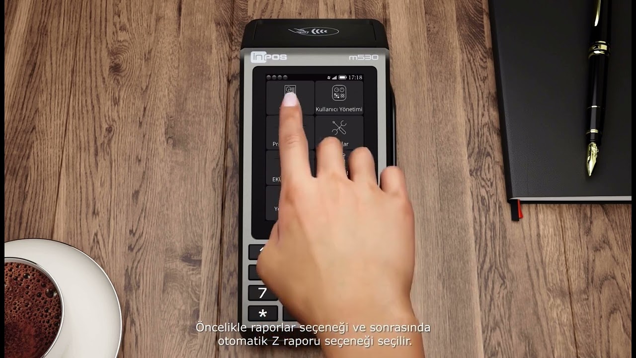 Inpos M530 Otomatik Z Raporu Ayarı