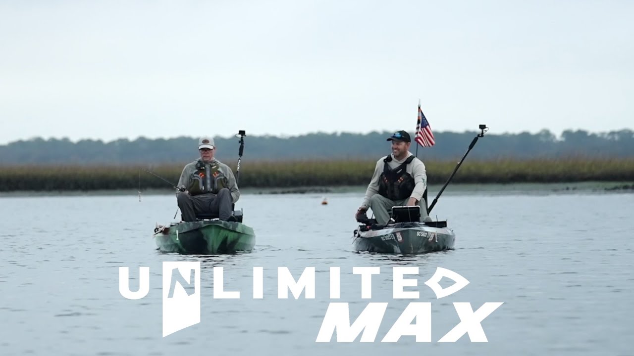 Рыбалка с прототипа каяка / Nucanoe Unlimited Max