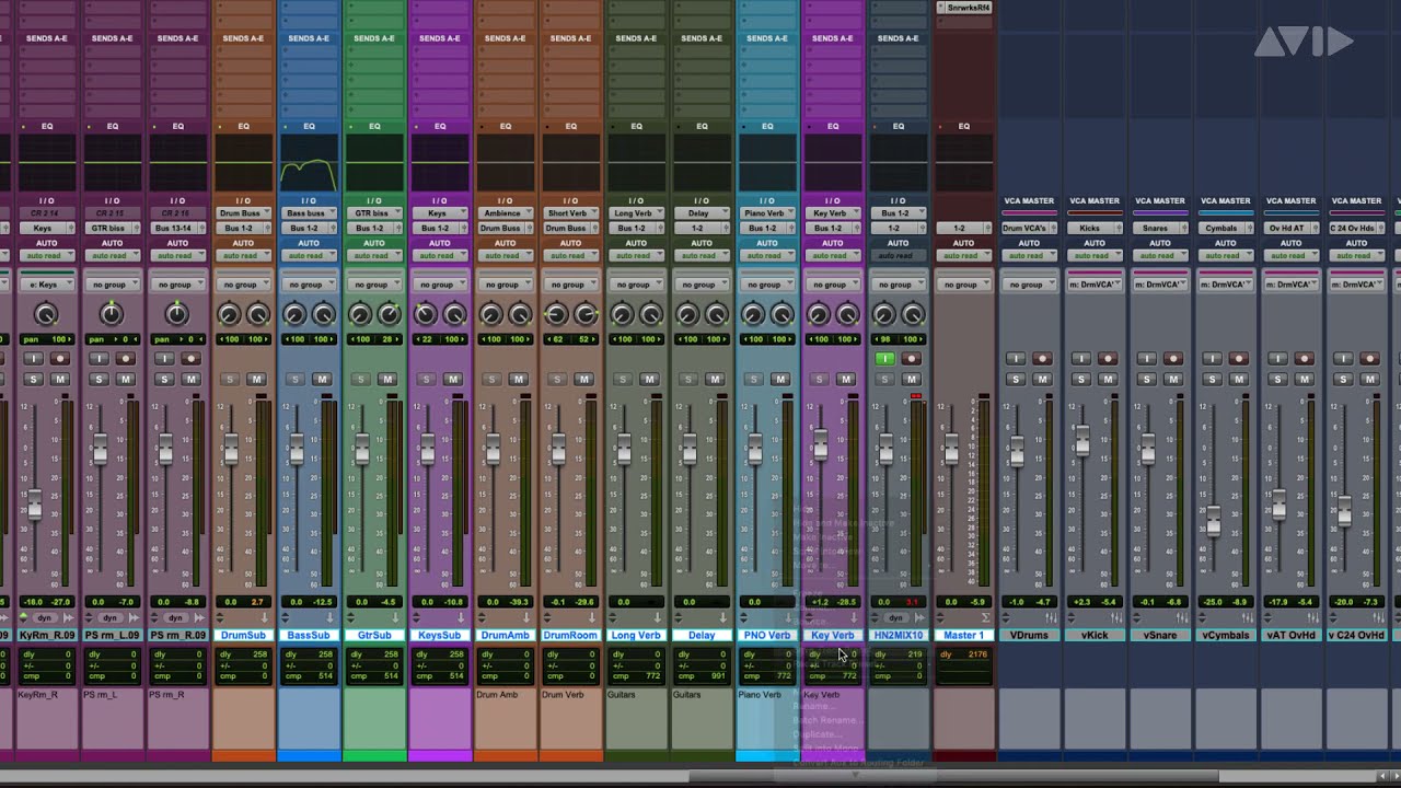 Pro Tools Tech Tips &mdash; Track Presets