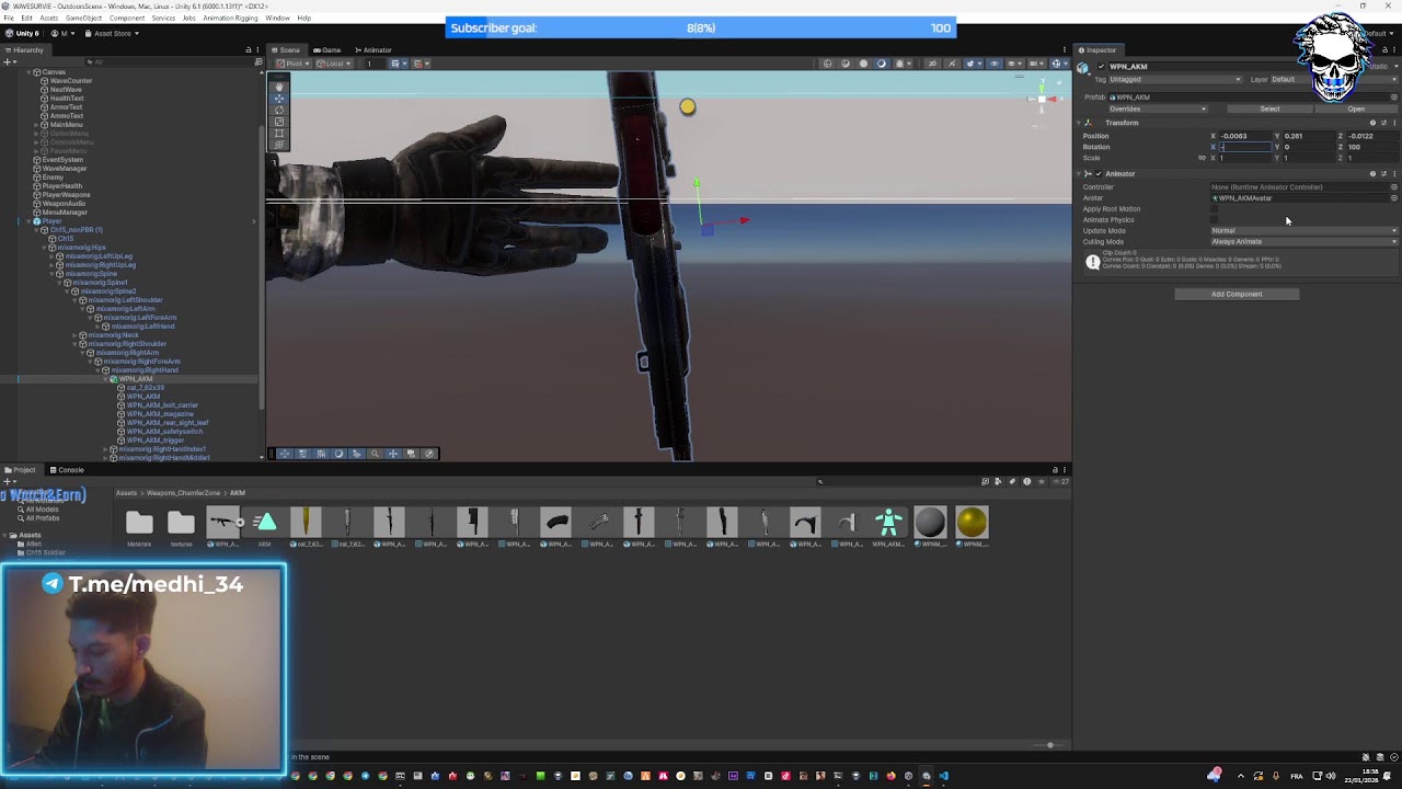 Unity Game Dev | Watch&Earn !wallet