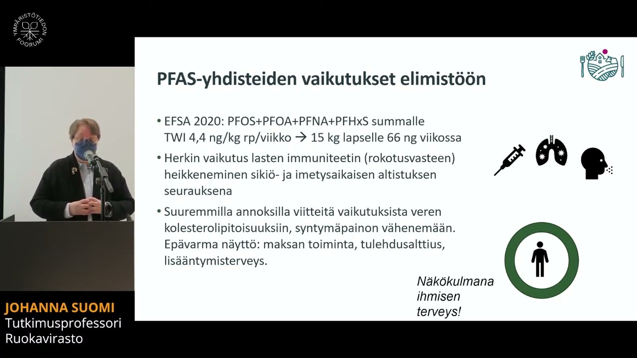 2. Miten PFAS-yhdisteet ja lääkeaineet vaikuttavat ympäristössä ja ihmisissä?