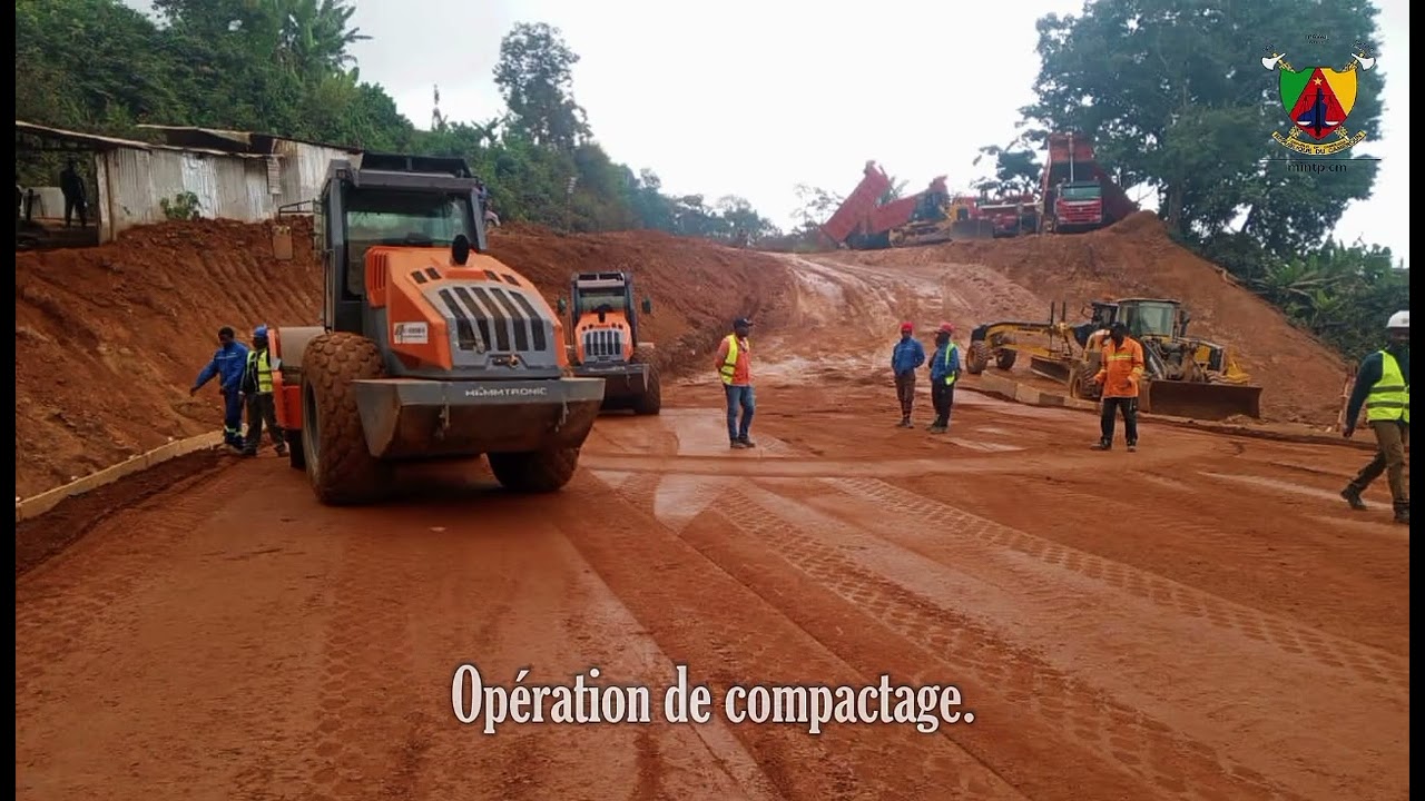 🇨🇲Construction de la traversée de la falaise de Dchang : Évolution des travaux au 9/03/26