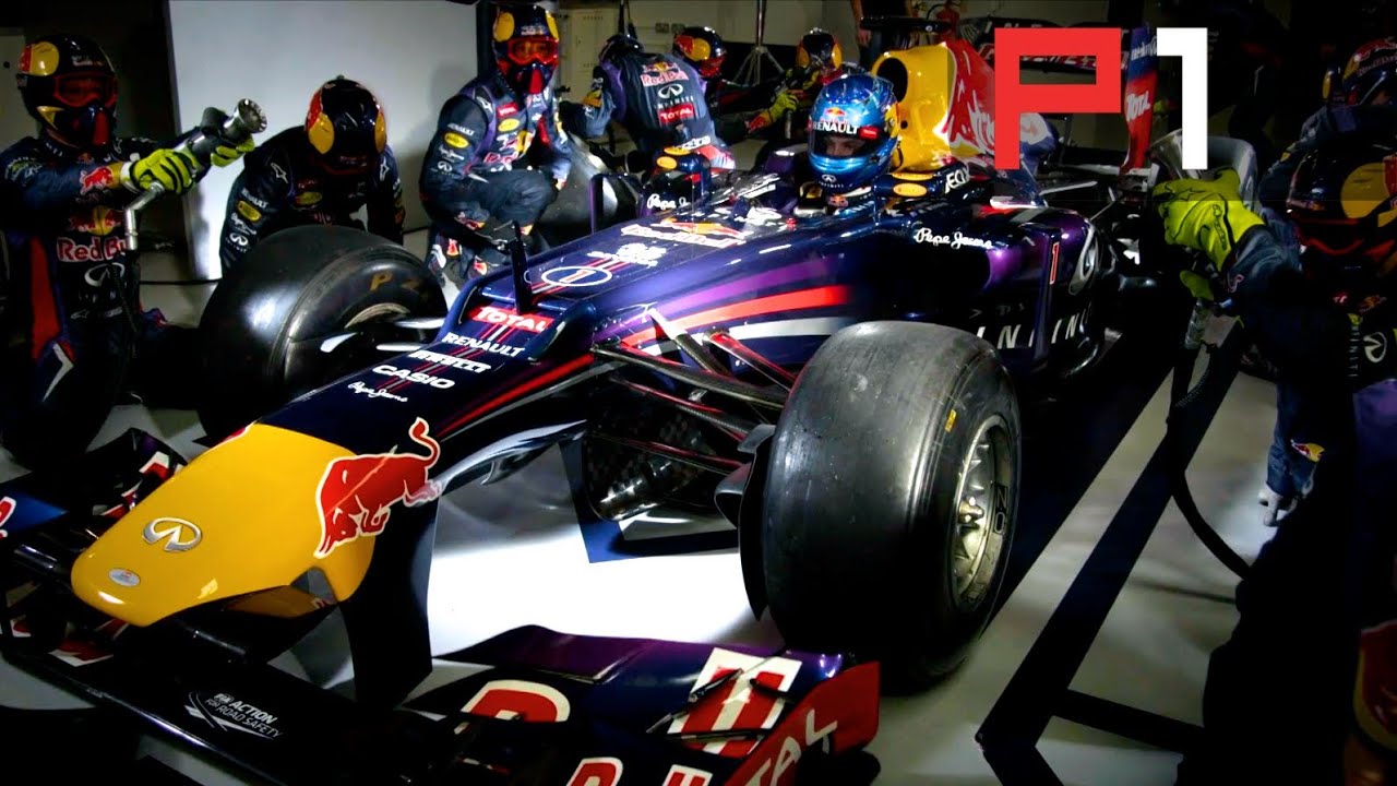 REAL SLOW-MO F1 PITSTOP - RED BULL - 2:05 SECONDS- THAT'S RIDICULOUS!