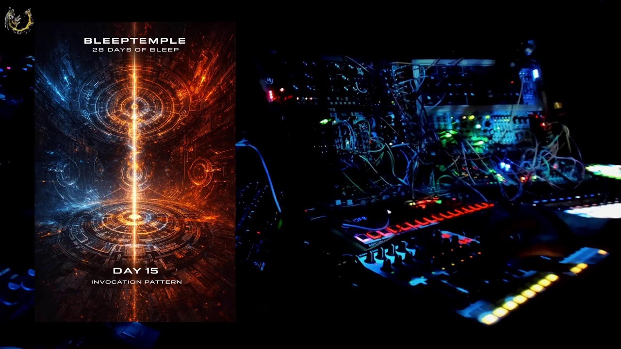 28 Days of Bleep - Day 15 - Live Hypnotic Techno - Improvised - Modular