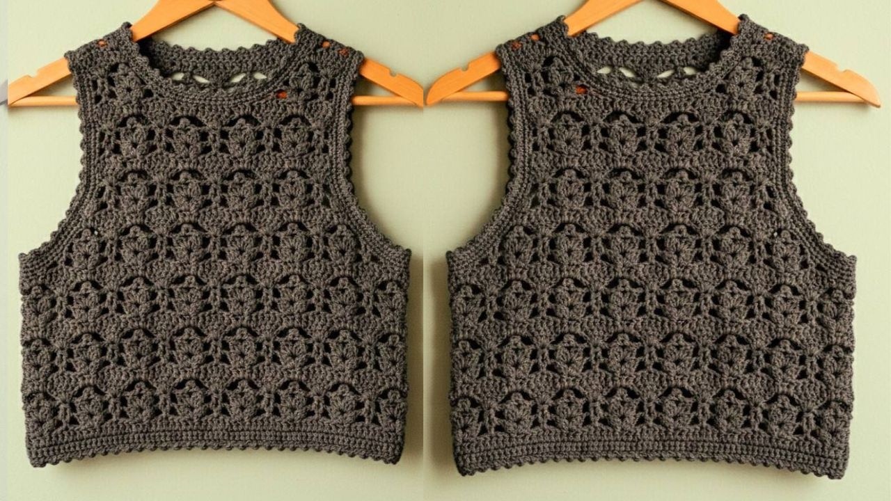 IMPRESSIVE ❤️ EASY Crochet Women Blouse Stitch Pattern Crochet women sweater stitch Top STITCH ONLY