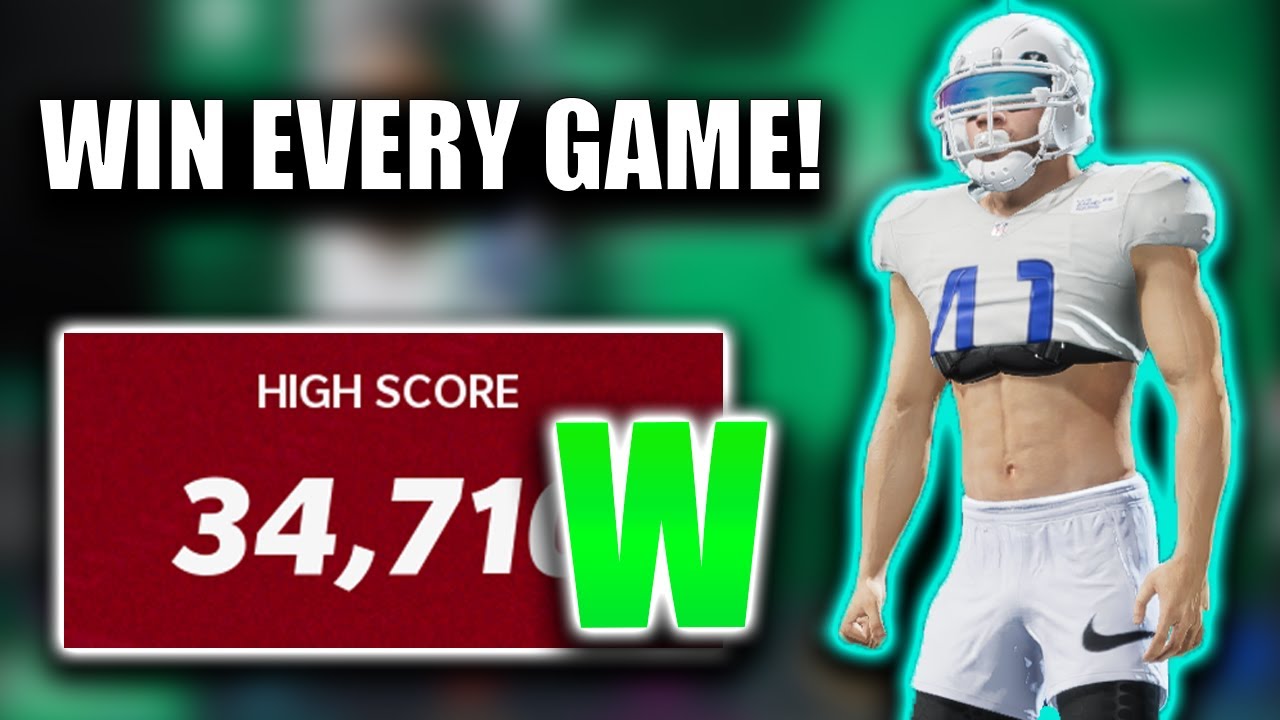 HOW TO WIN EVERY GAME IN THE YARD! MADDEN 21 THE YARD!