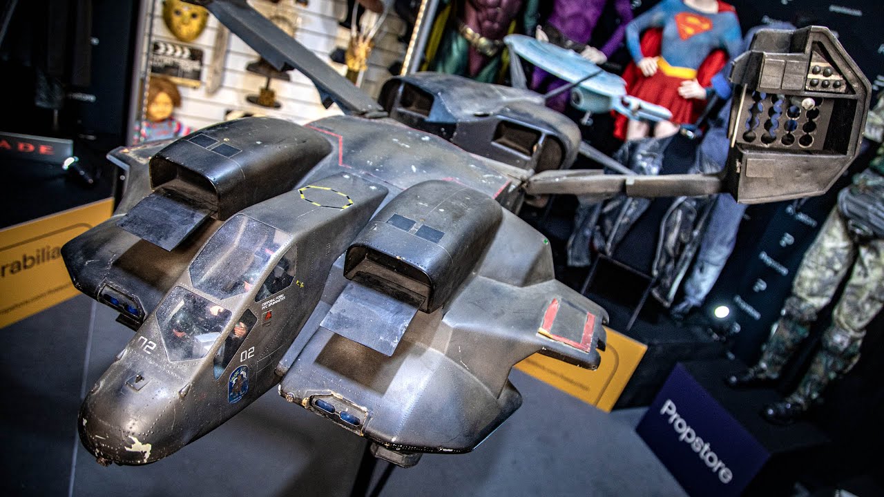The Aliens Colonial Marines Dropship Filming Model!