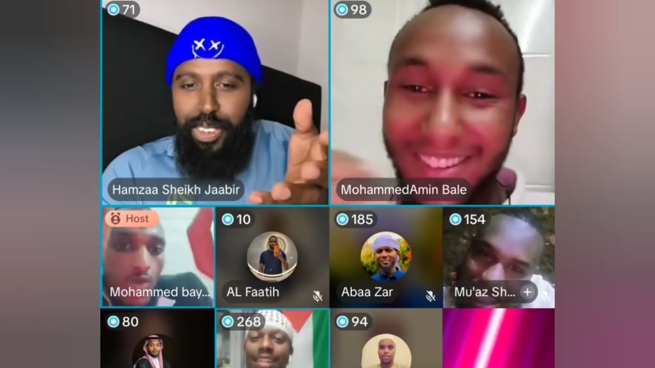 Wala mormii ada Abuu mu'az fi hamza she jabir cidutii gagefamate me dhagefadha 