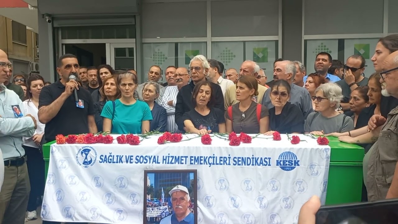 Kamuran Karaca, Yaşamını Yitiren &Ouml;nceki D&ouml;nem SES Adana Şube Başkanı Muzaffer Y&uuml;ksel Anısına Konuştu