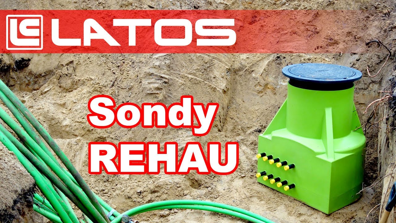 Wykonanie dolnego źródła dla gruntowej pompy ciepła. Sondy Rehau PE-Xa Raugeo.