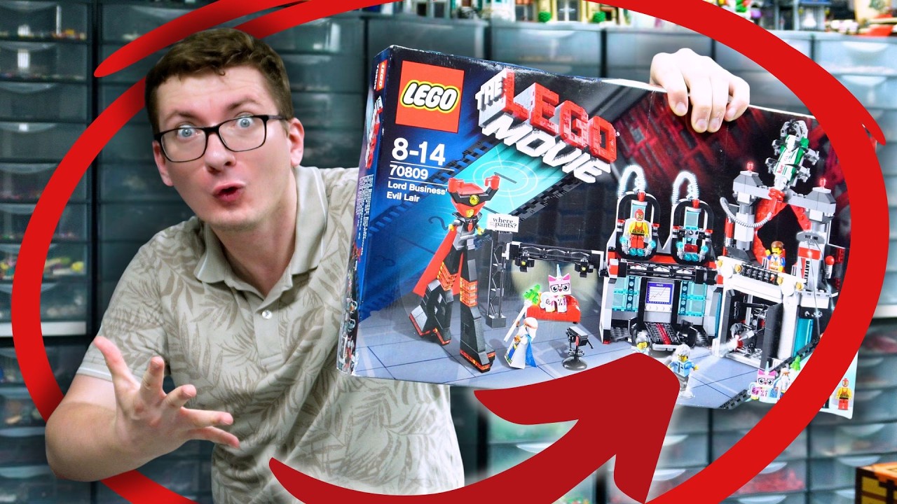 KRYJ&Oacute;WKA LORDA BIZNESA 🔥 LEGO PRZYGODA 70809 / RECENZJA