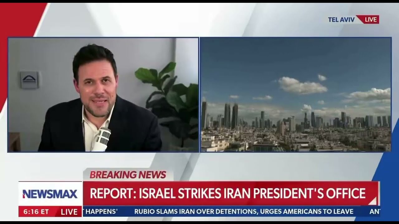 Jonathan Conricus on Israel fighting off missile attacks from Iran &ndash; Newsmax