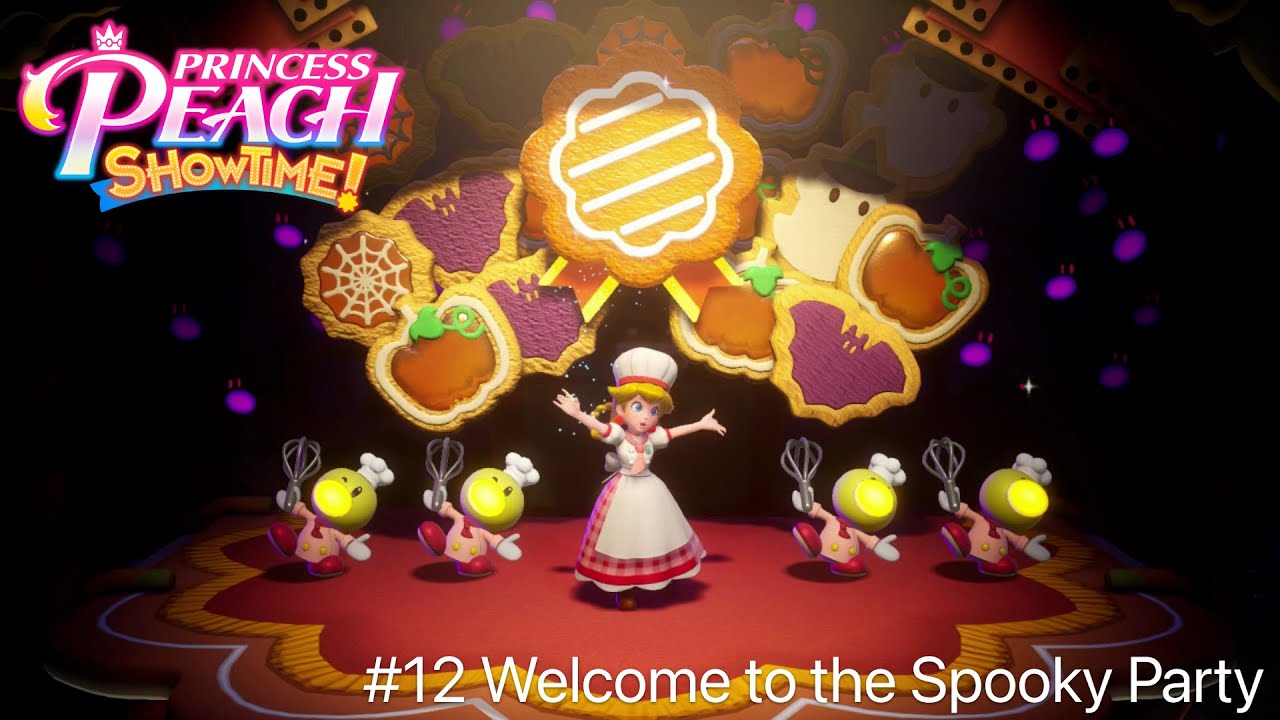 Kaylee Plays Princess Peach: Showtime! #12 - Welcome to the Spooky Party