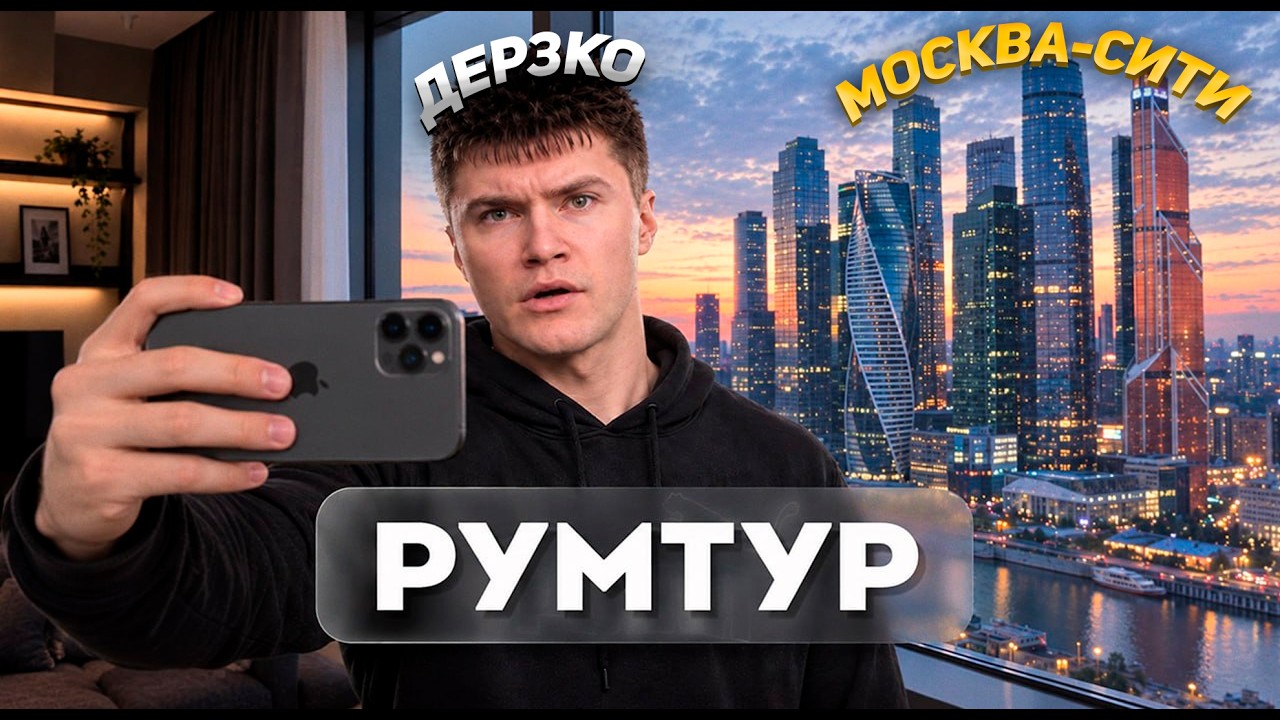 ДЕРЗКО УСТРОИЛ РУМТУР ПО КВАРТИРЕ В МОСКВА СИТИ