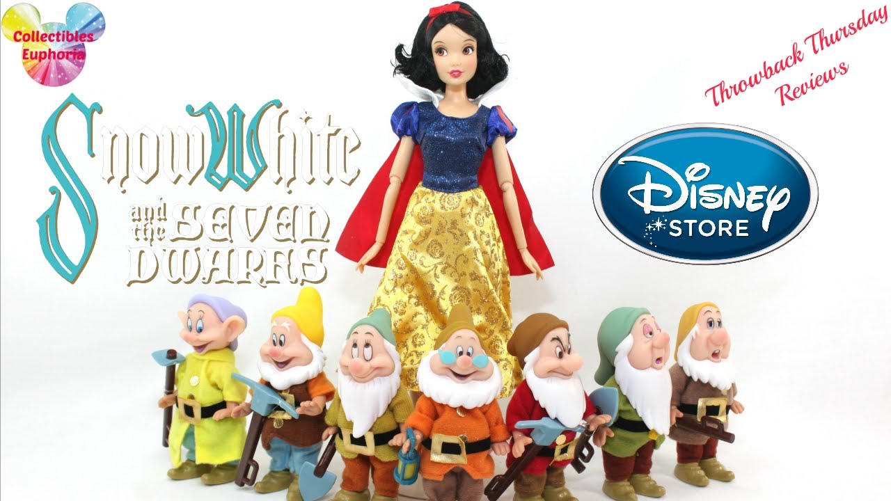 Throwback Thursday Reviews: Disney Store | Seven Dwarfs Set from Snow White and the Seven Dwarfs