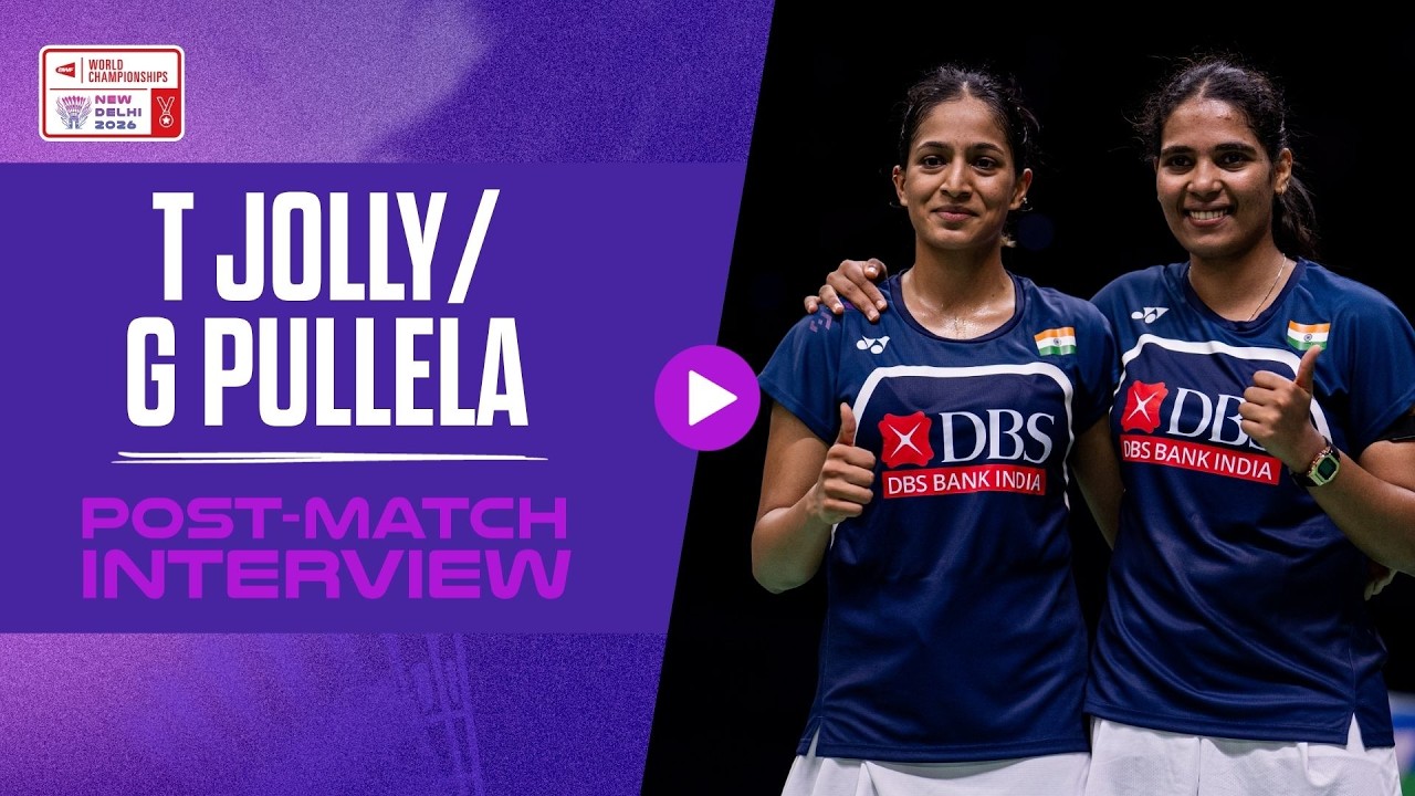 Jolly/Pullela: India&rsquo;s second women&rsquo;s doubles semifinalists at #NewDelhi2026