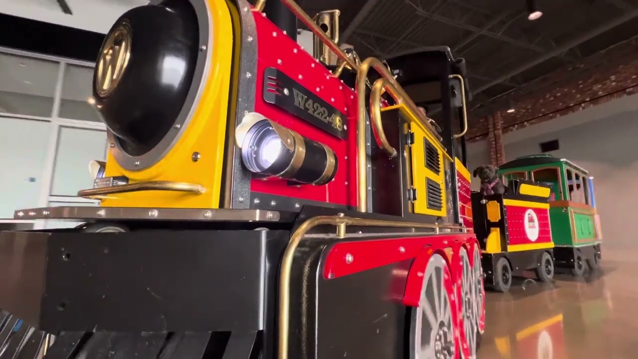 My Favorite Perspective of The Liberty Center express, A Wattman Mini Express Electric Mall Ride