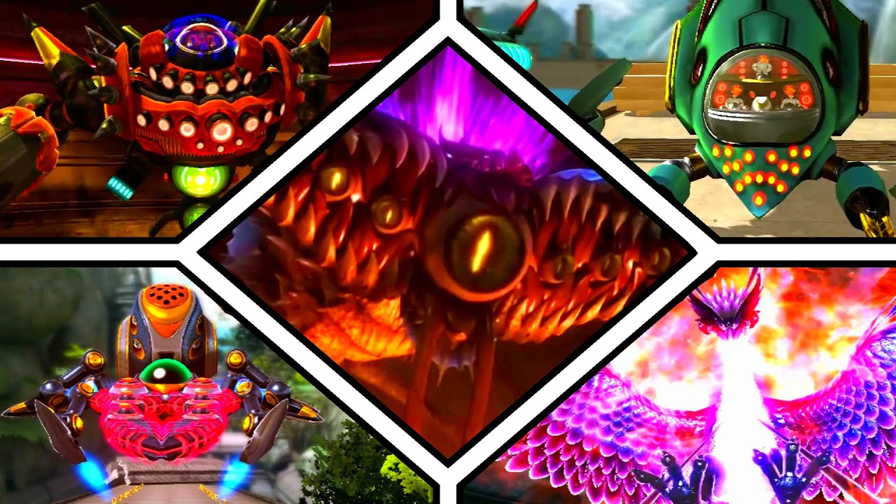 Sonic Unleashed - ALL BOSSES HD (Xbox One, Xbox 360, PS3)