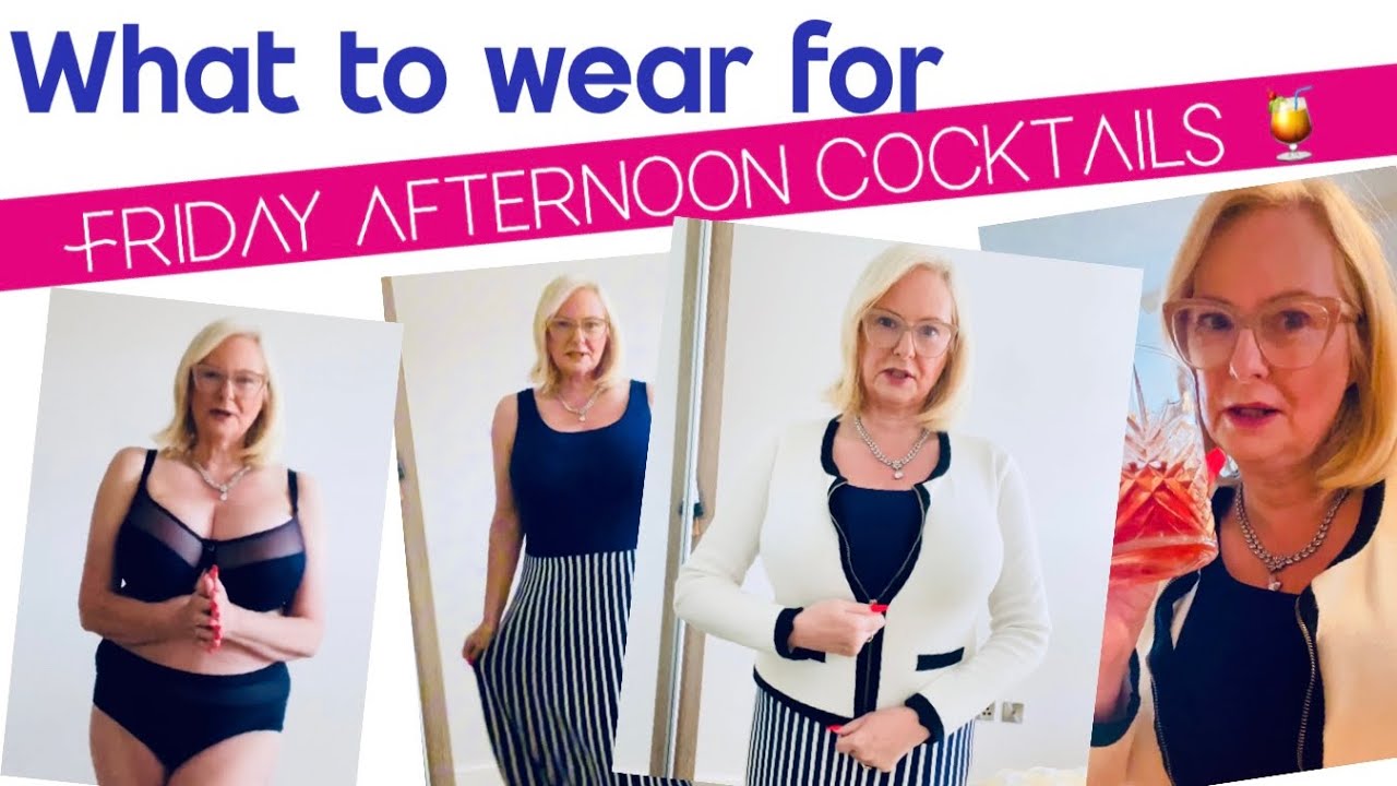 What to wear for, Friday afternoon cocktails 🍸 :)