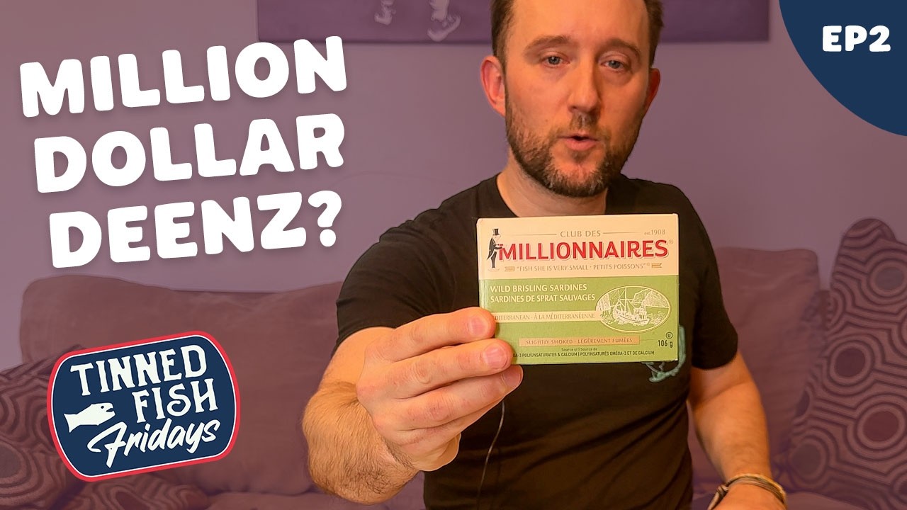 Millionaire Fish Brisling Sardines Review | Worth $4? - EP2