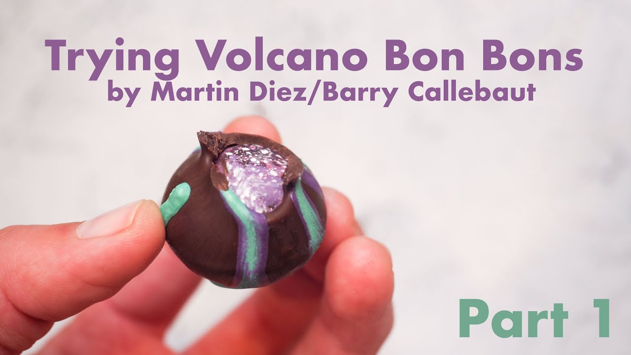 Volcano Chocolate Bon Bon Part 1