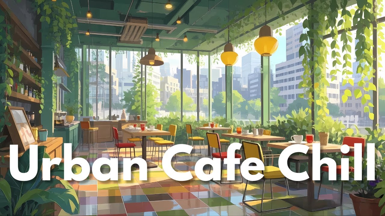 Urban Cafe Chill ☕ Chill Vibes at the Caf&eacute; for perfect for relaxing and studying 🫖 Calm Audio Vibes