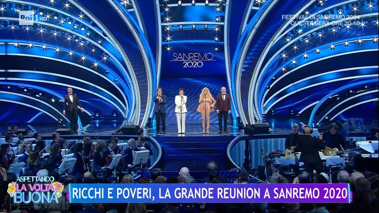 Ricchi e Poveri a Sanremo, prima volta senza Franco Gatti - La Volta Buona 06/02/2024