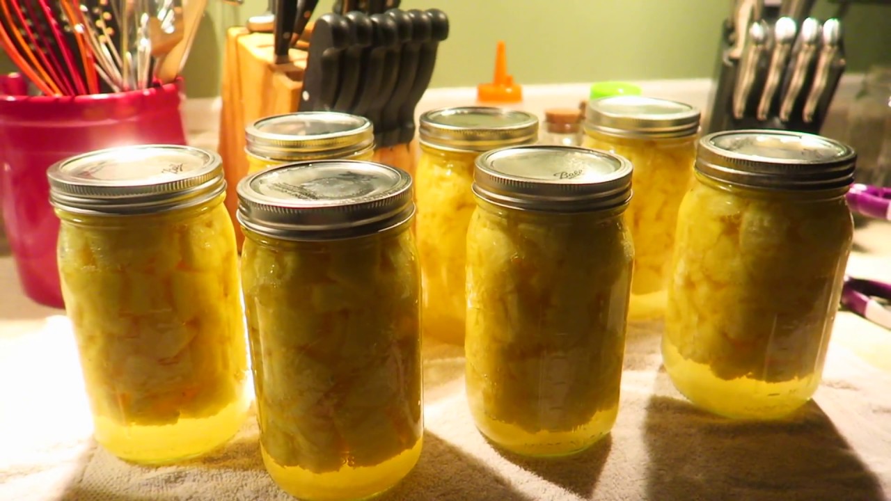 Canning Pineapple