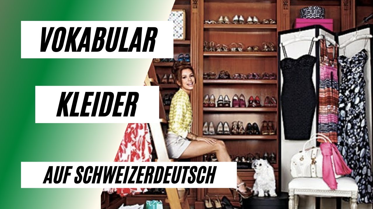 25 most important Clothes Items in Swiss German | learn Swiss German