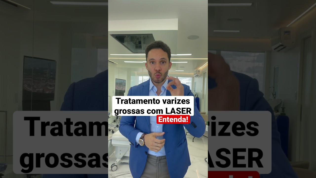 Tratamento de varizes grossas com laser: como &eacute; feito?