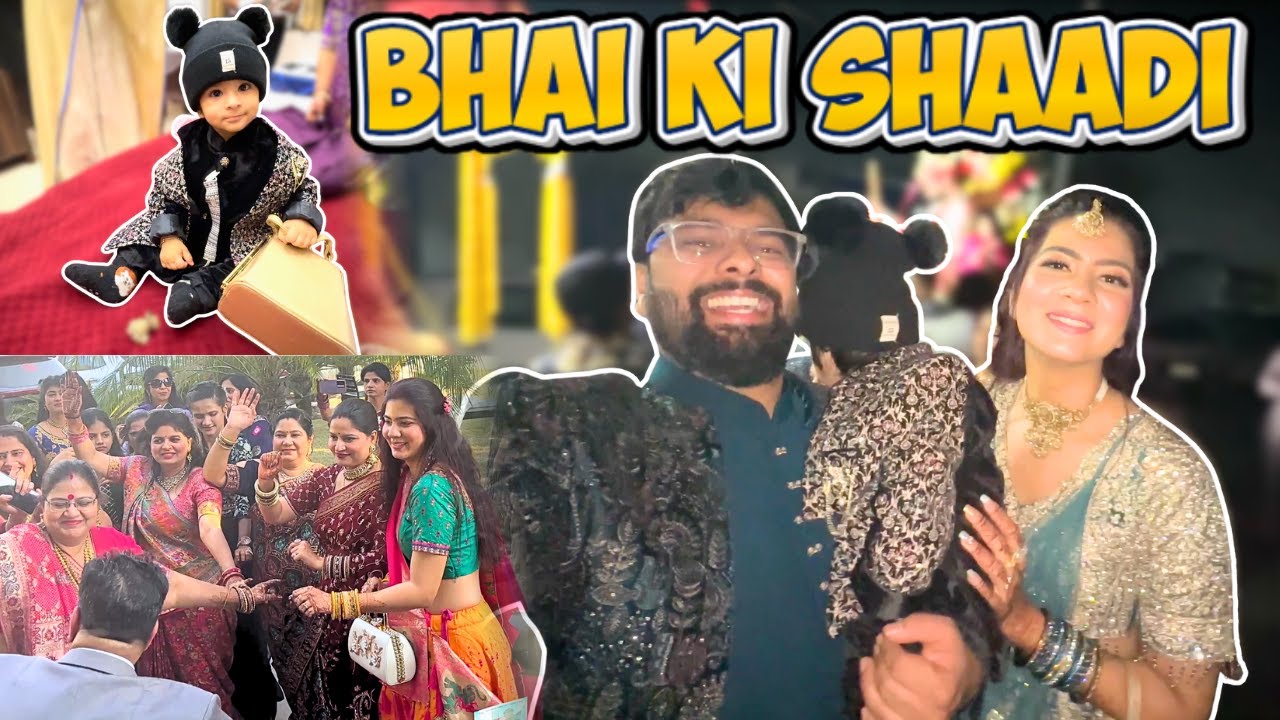 Tanya ke Bhai ka WEDDING Day || SHAADI Vlog || BAARAT, Dance, Food & Funn!!!