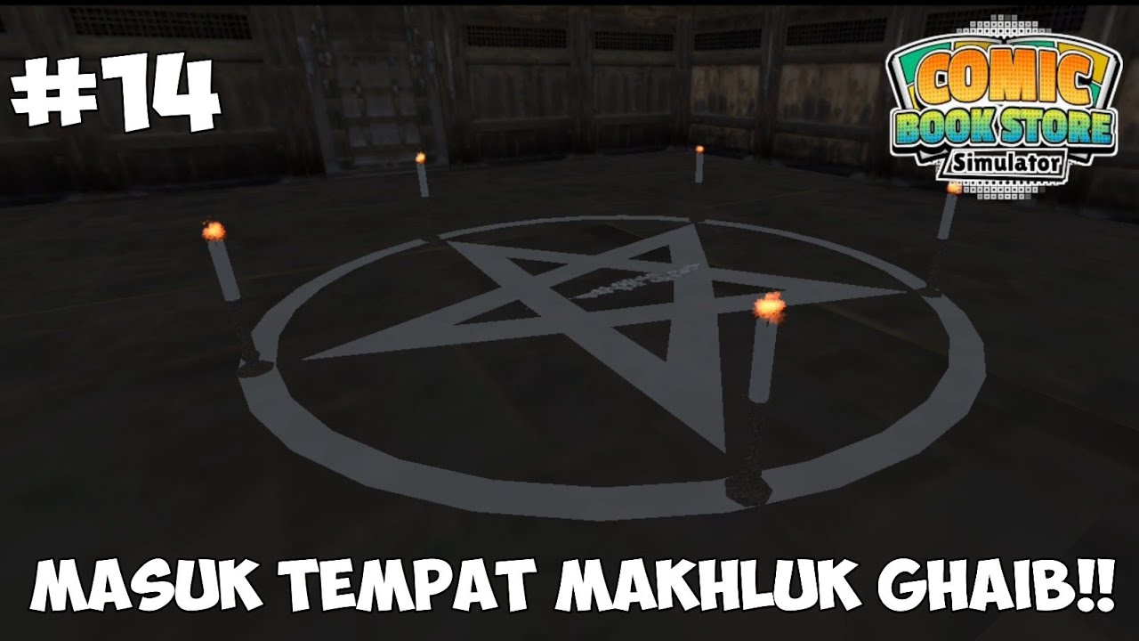 Hampir Kena Mental di Kejar Makhluk Gh4ib - Comic Book Store Simulator Indonesia Part 14