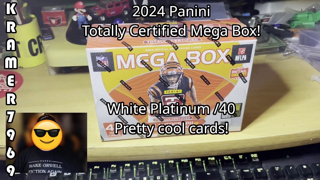 Panini Totally Certified Mega Box 🏈 - PLUS Estate Sale Haul of Classic Video Games 👾!