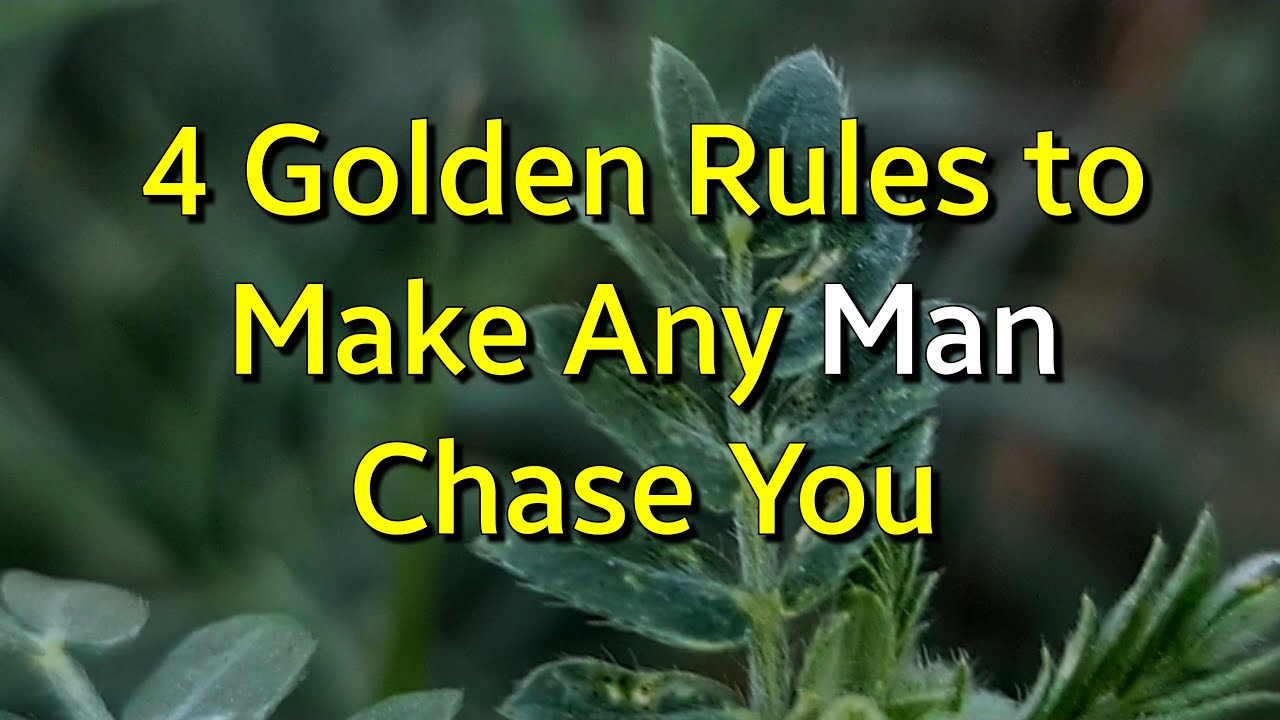 4 Golden Rules to Make Any Man Chase You...|Psychology Amazing Facts