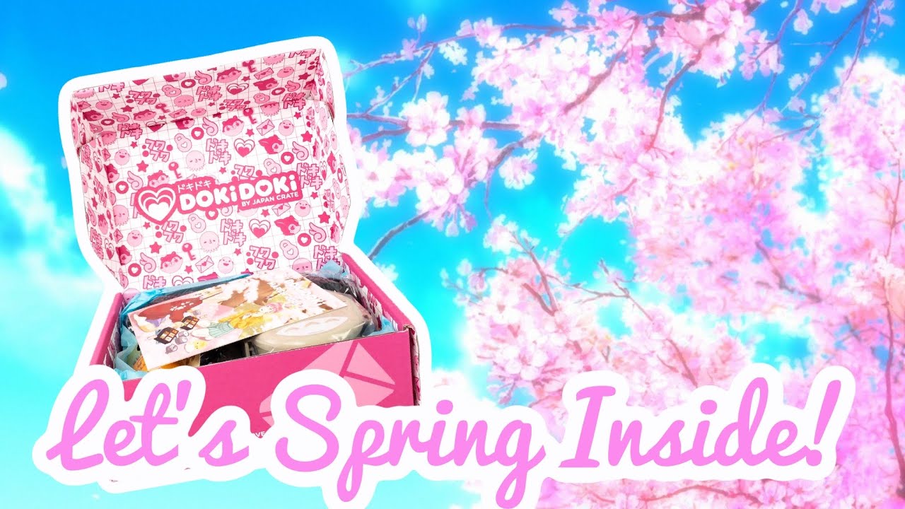 💕Doki Doki Crate Unboxing 📦 | March 2021 | 🌸 Sakura Cherry Blossom 🌸