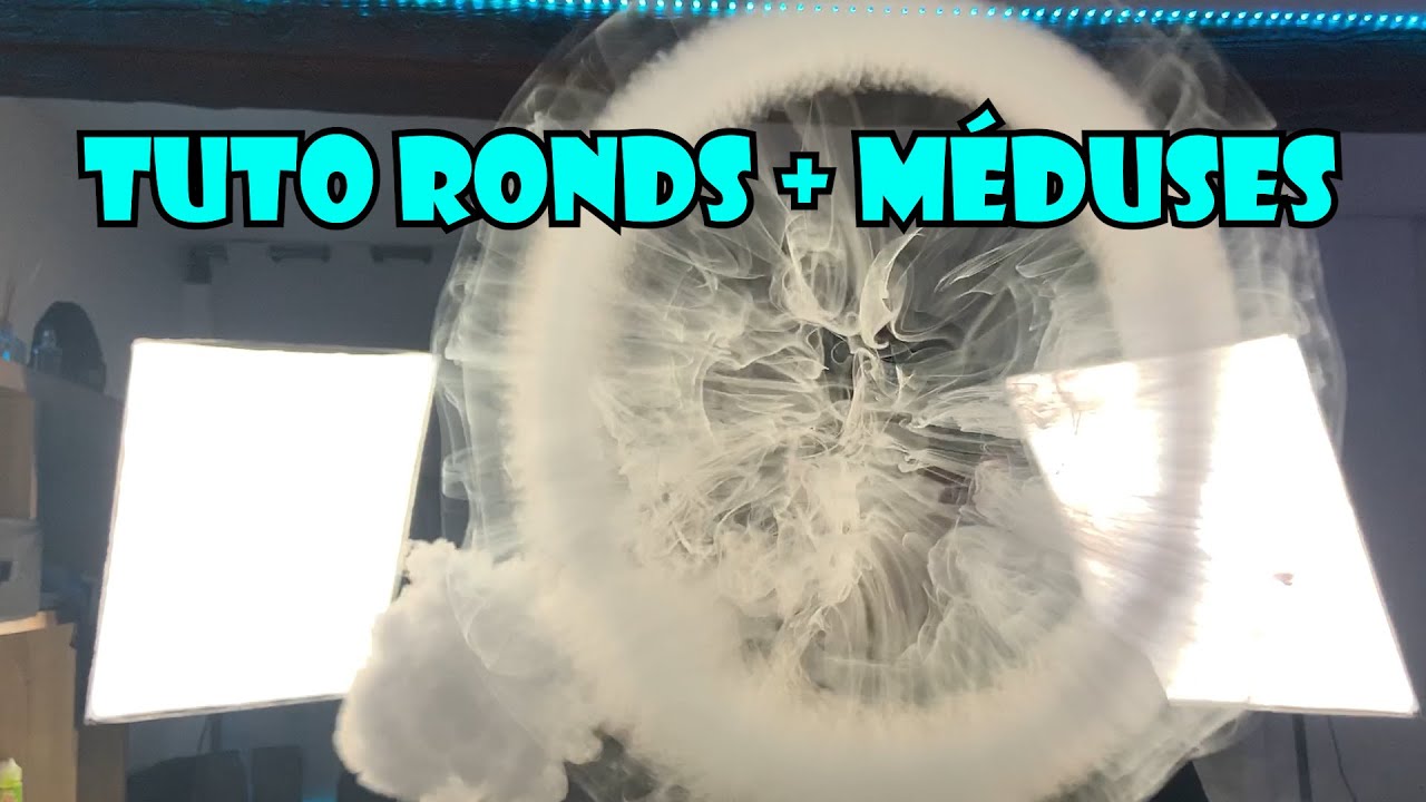 TUTO : Comment faire des ronds + des m&eacute;duses [vape / smoke tricks]