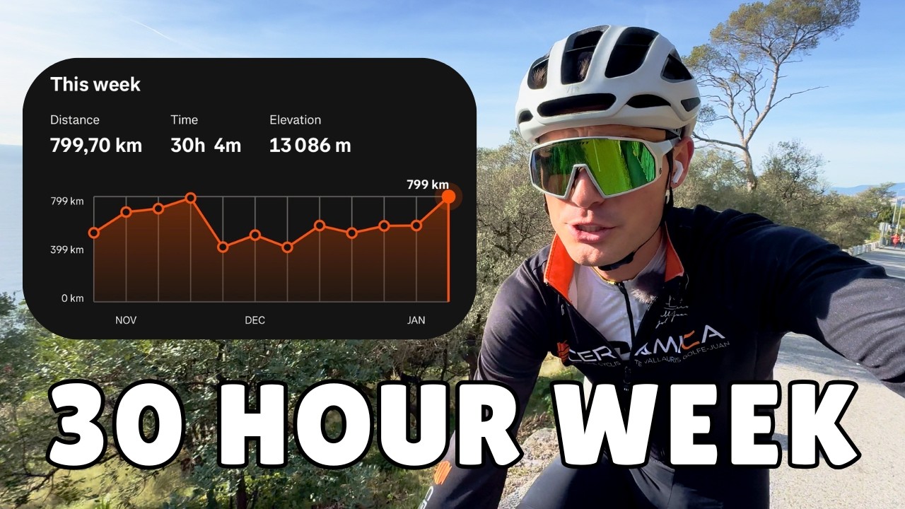 What a 30 Hour Cycling Training Week Really Looks Like