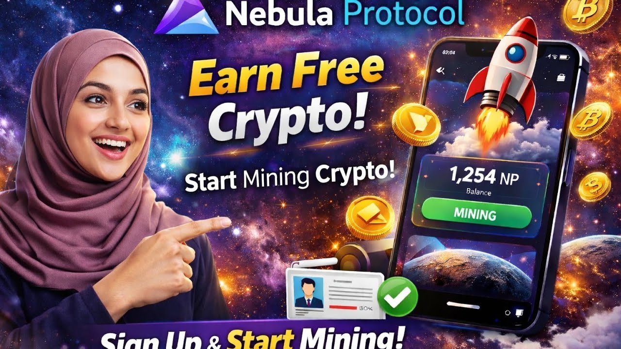 Nebula Mining App | Free Crypto Mining | Legit or Scam? | Full Guide 2026
