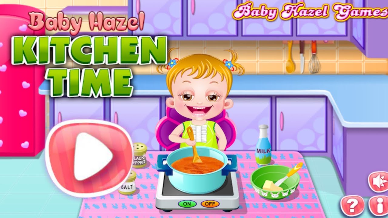 Weezy Plays Baby Hazel Kitchen Time Gameplay