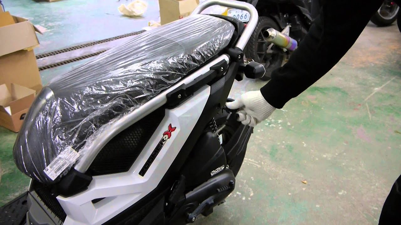 A manual of Honda Zoomer x 줌머x 사용설명서