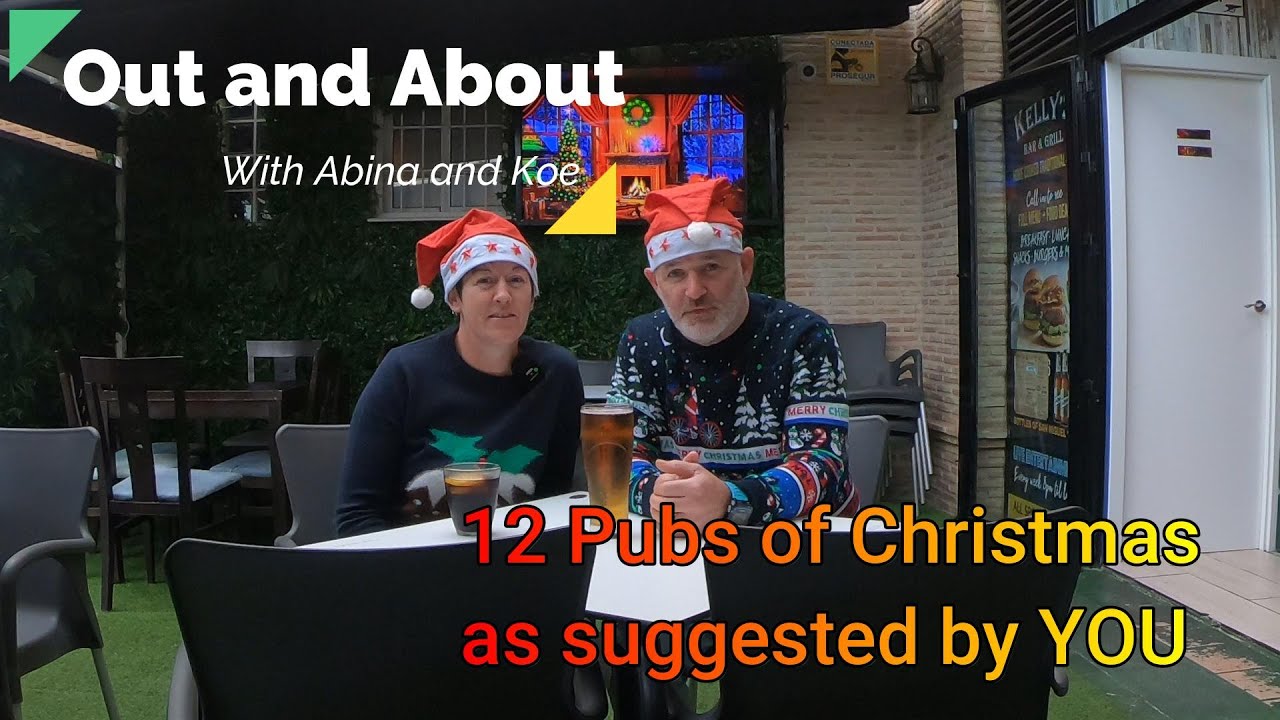 12 Pubs of Christmas in La Zenia and Cabo Roig PT 1