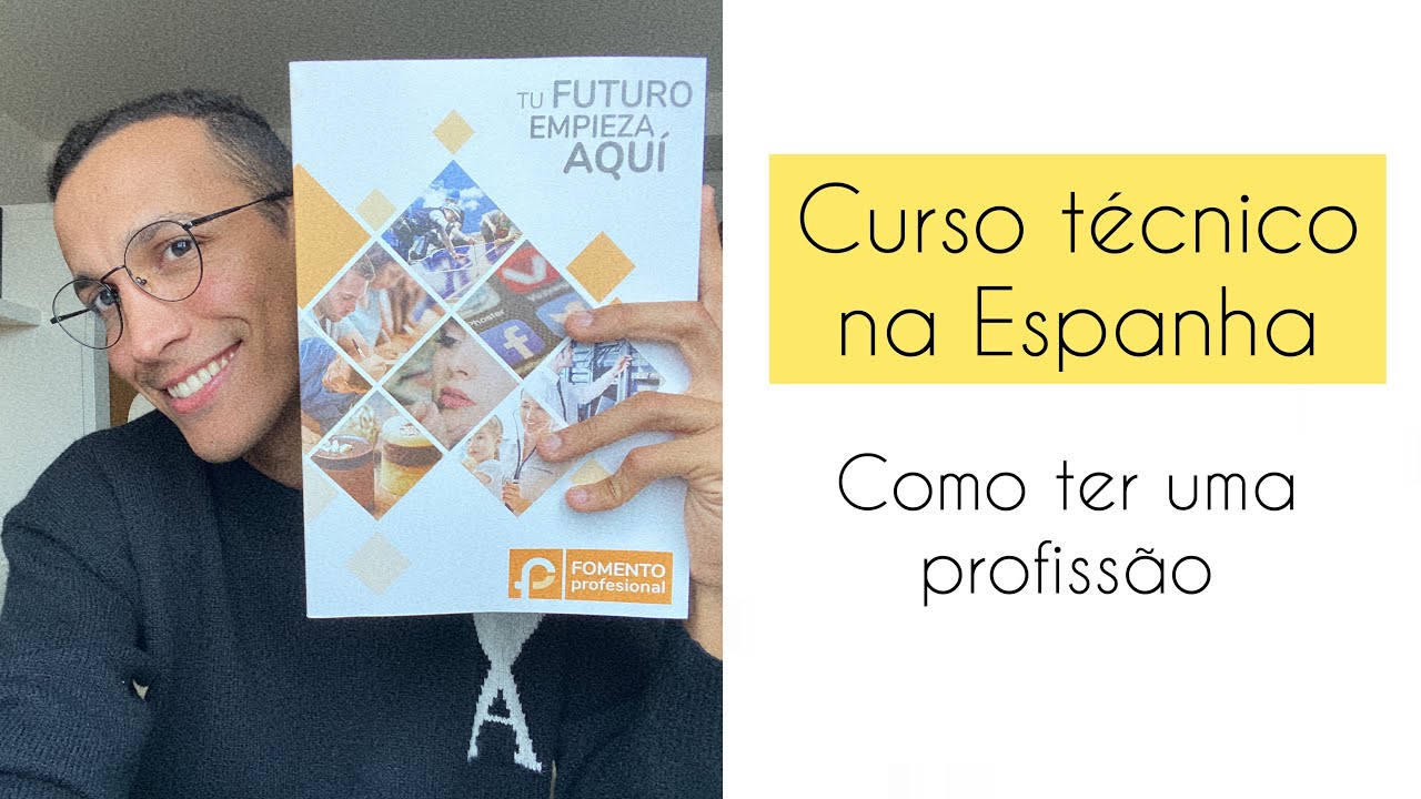 ESTUDAR CURSOS TÉCNICOS NA ESPANHA 🇪🇸 | como ter uma profissão em pouco tempo. 📚 DICA