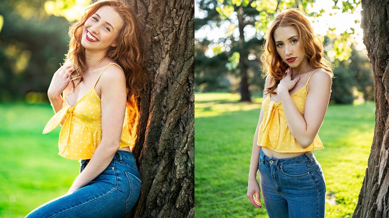 How To Shoot AMAZING Natural Light Portraits In 5 Minutes (2020)
