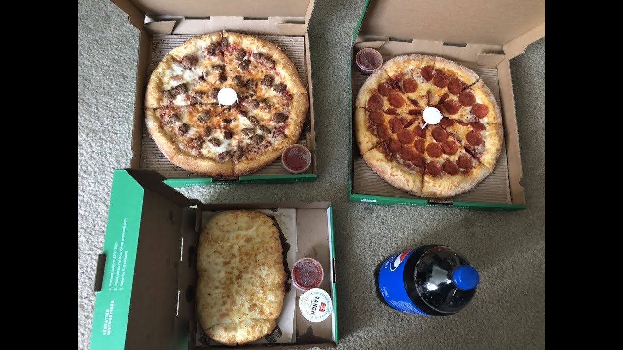 Marco's Pizza GRANDE Feast challenge!