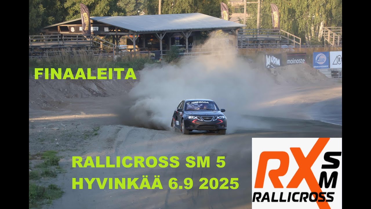 RALLICROSS SM 5 – HYVINKÄÄ 6.9 2025 FINAALEITA