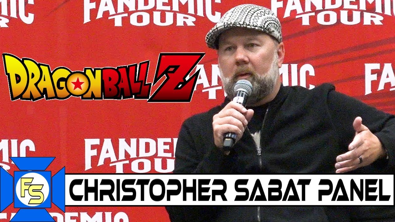 DRAGON BALL Z Christopher Sabat Panel - Fandemic Tour Houston 2019