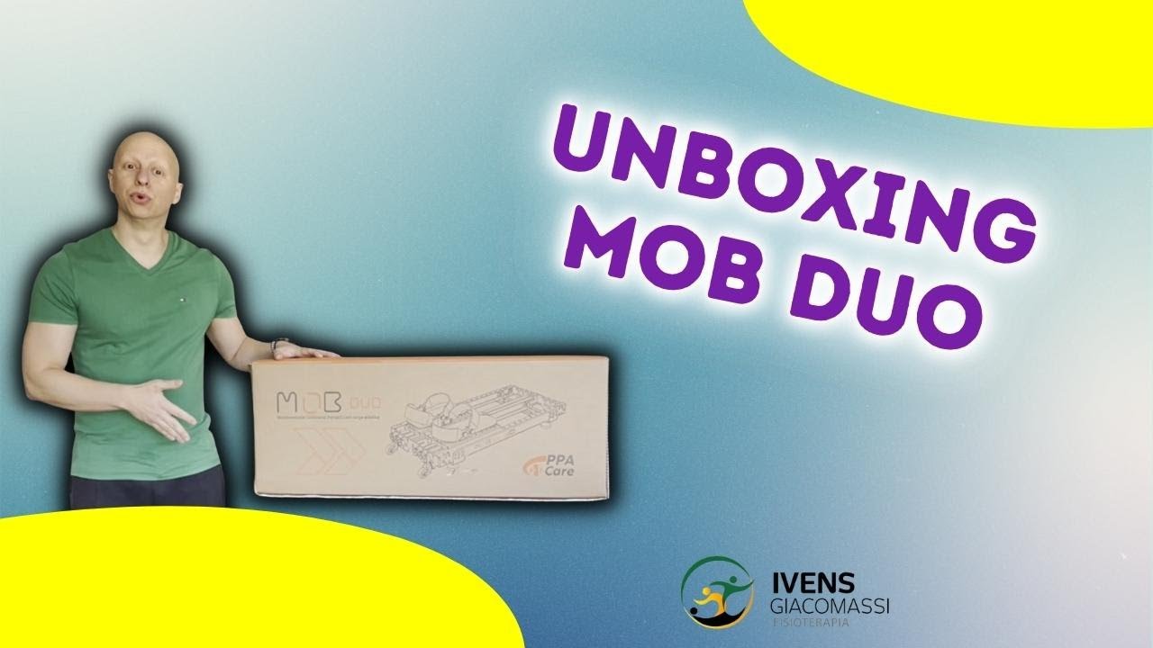 Unboxing MOB DUO (leg press port&aacute;til e muito mais) - PPA Care - Ivens Giacomassi