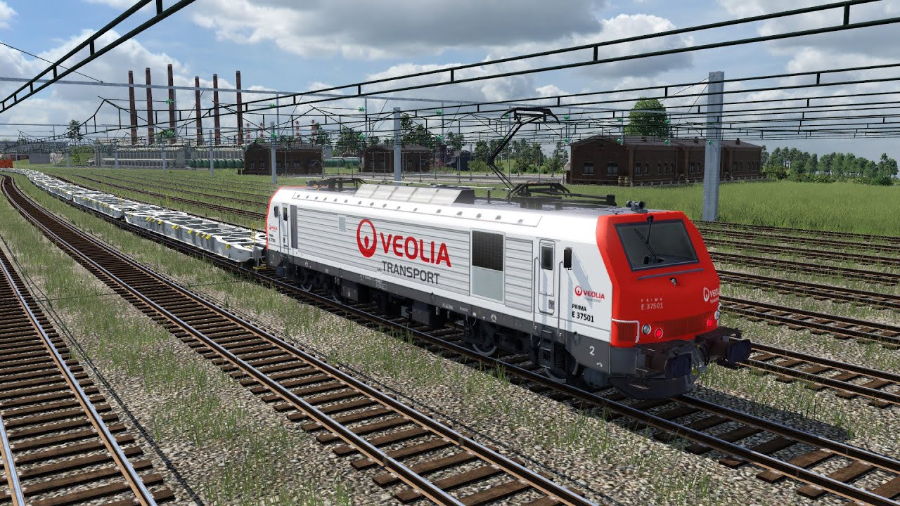 Transport Fever 2 : Train de Bois de Toulon à Barjac ! (Gros Cab ride !) Episode 75